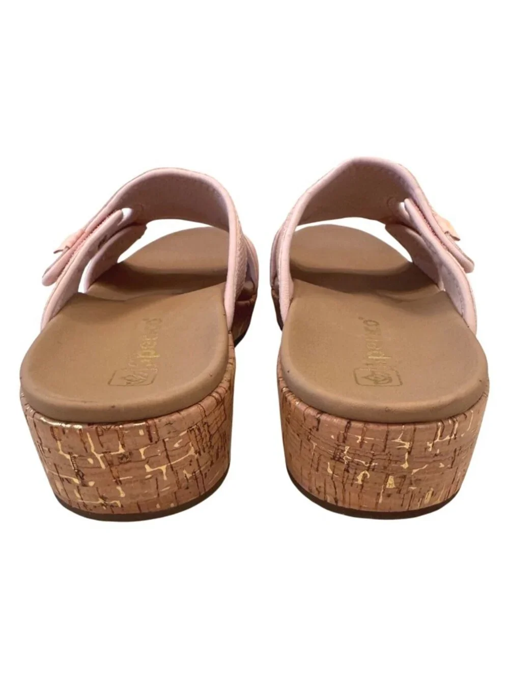 Waco Camille Pale Blush Size 8 Spenco Slip On Sandal NWB